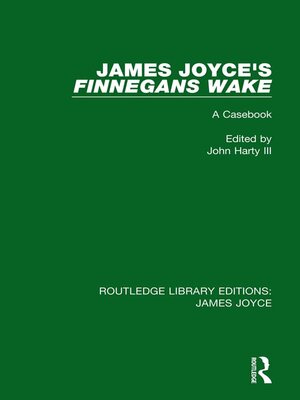 cover image of James Joyce's Finnegans Wake